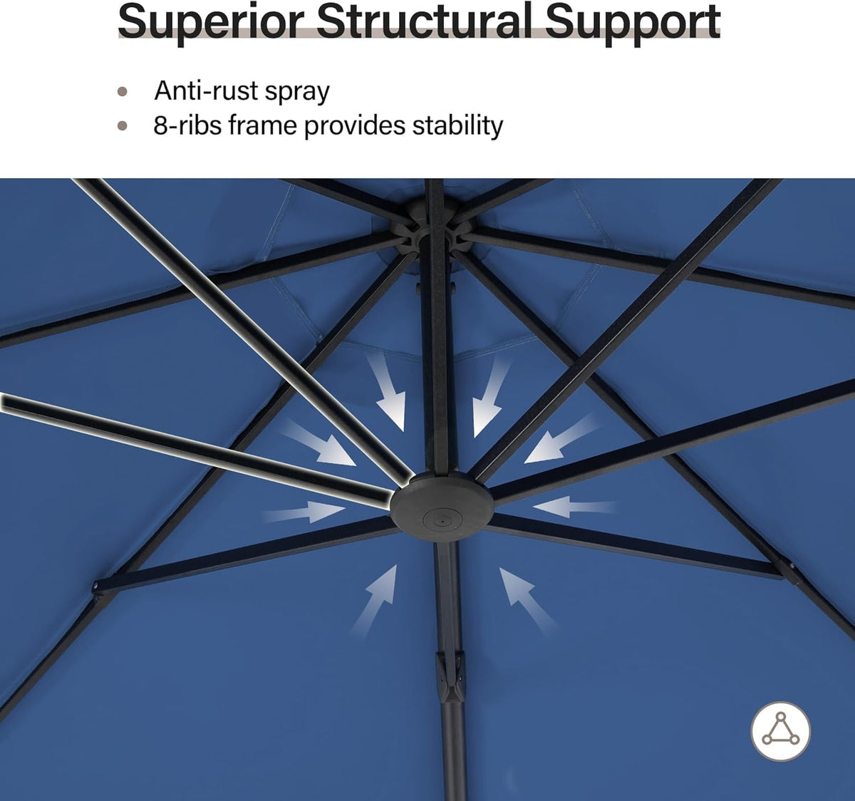 11ft Cantilever Patio Umbrella E291