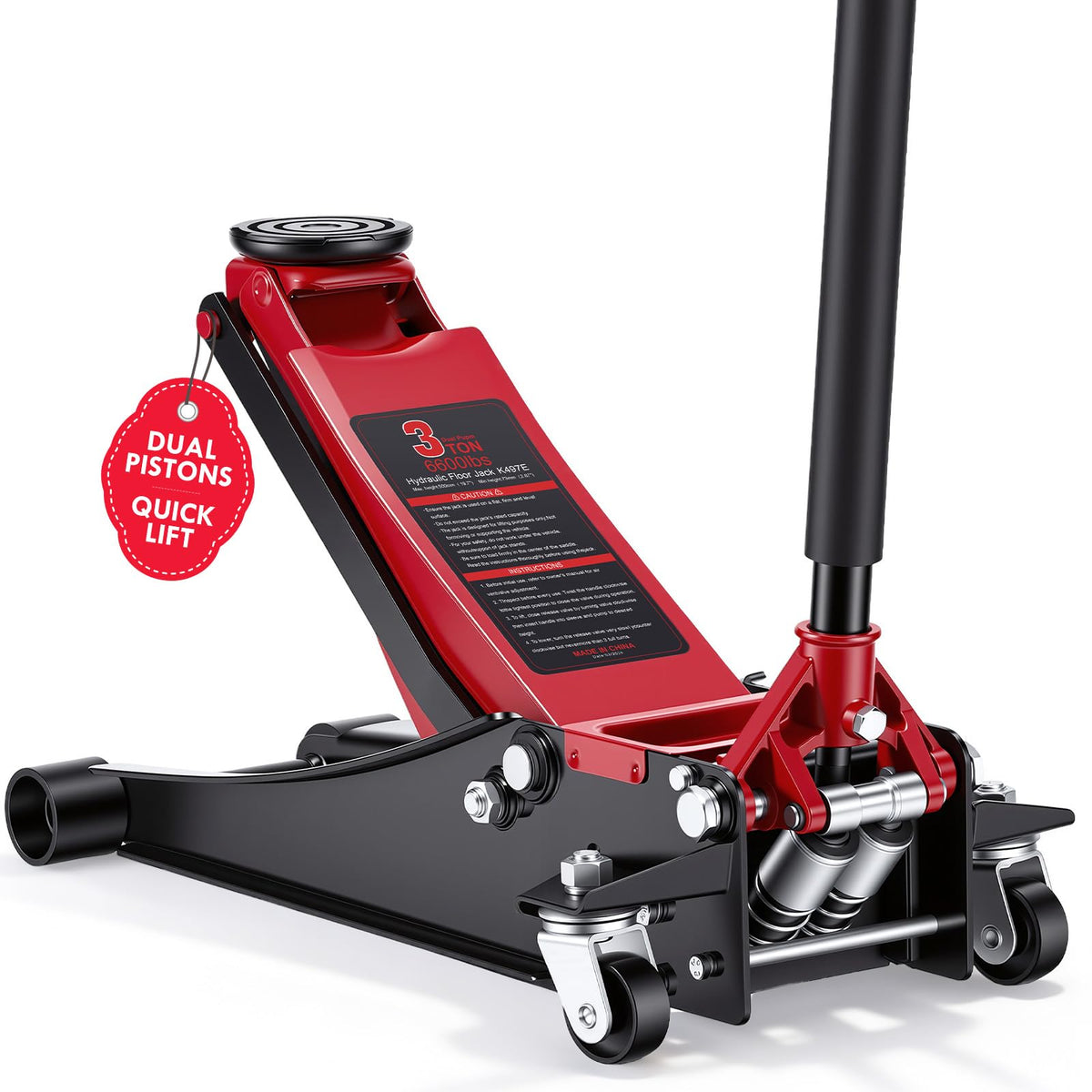 3 Ton Low Profile Hydraulic Floor Jack W685516