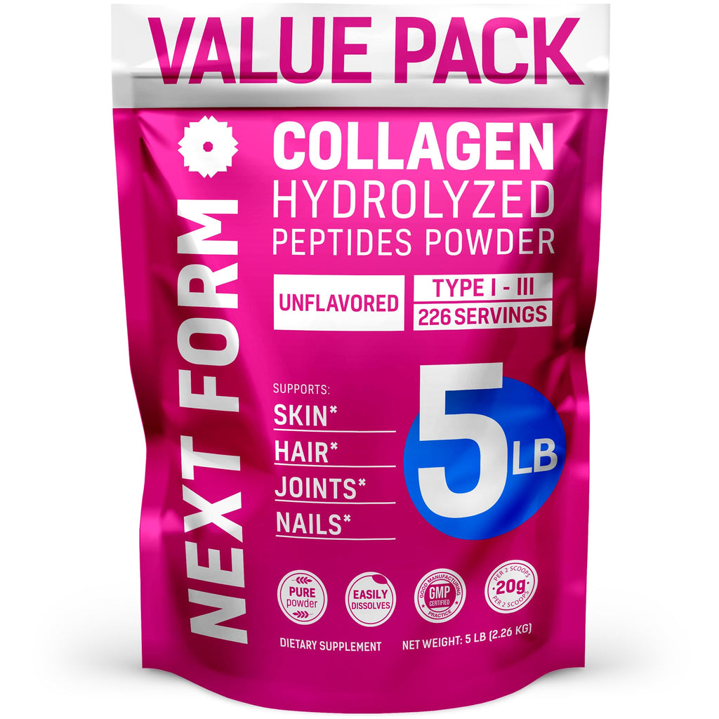 Hydrolyzed Collagen Peptides Powder 5Lb H826