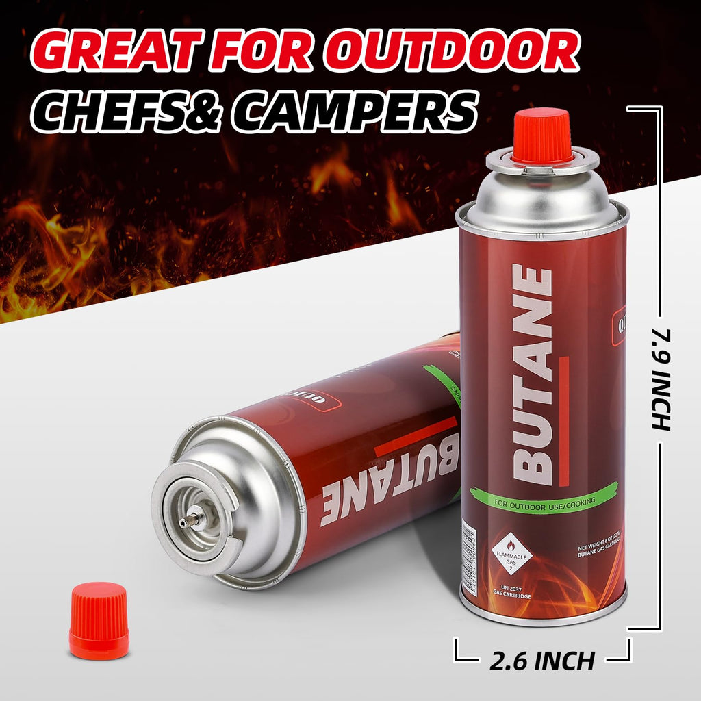 12 Pack Butane Fuel Canister M205079