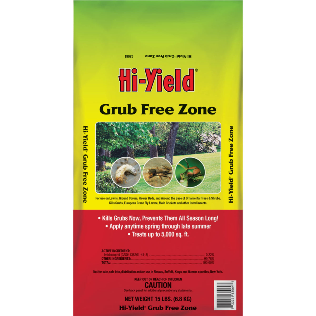 15 lbs Grub Free Zone Y5462