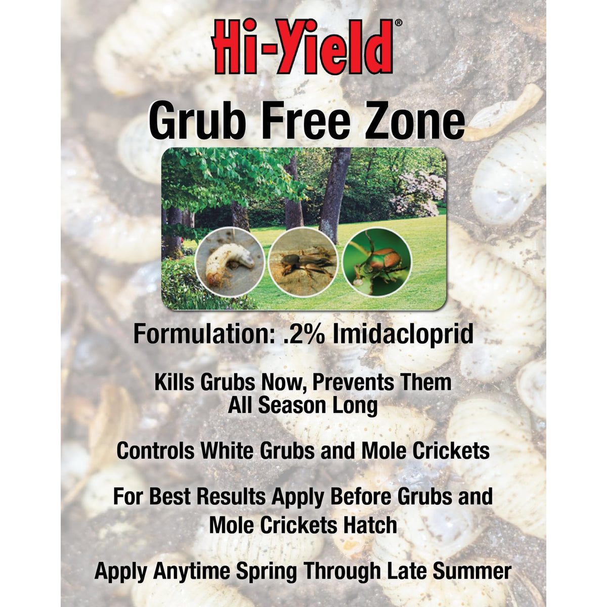 15 lbs Grub Free Zone Y5462