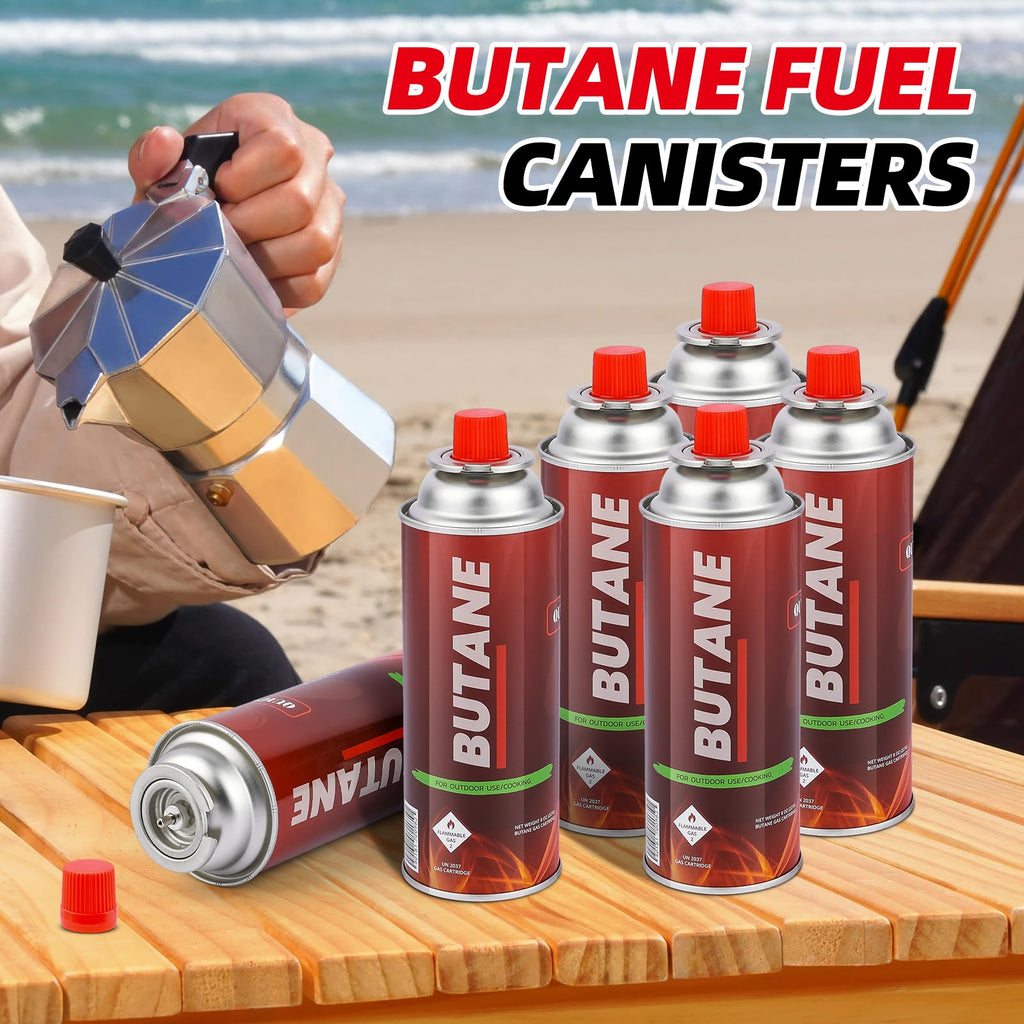 12 Pack Butane Fuel Canister M205079