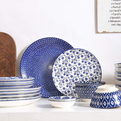 10 inch Porcelain Dinner Plates + 12-Pieces Dinnerware Sets L897