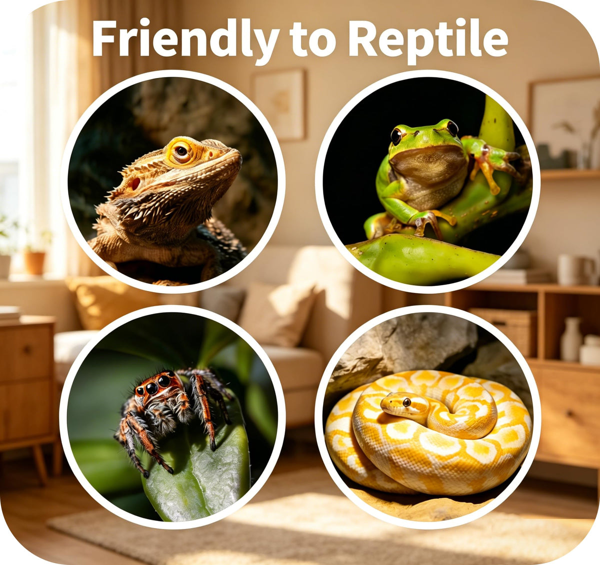 2-Tier Stackable Reptile Enclosure with Sliding Drawer Doors U12670