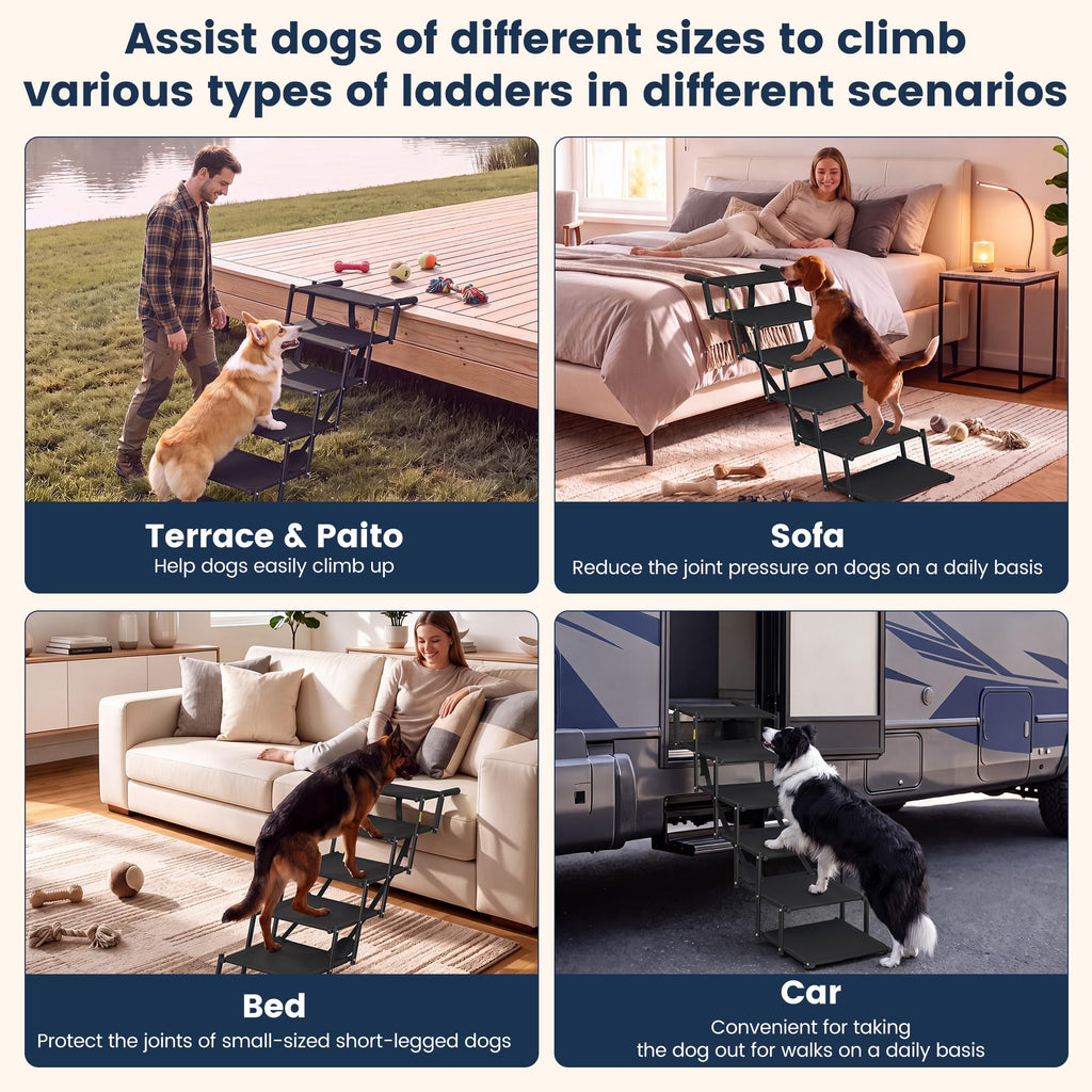 Foldable Dog Steps 5 Steps L142160